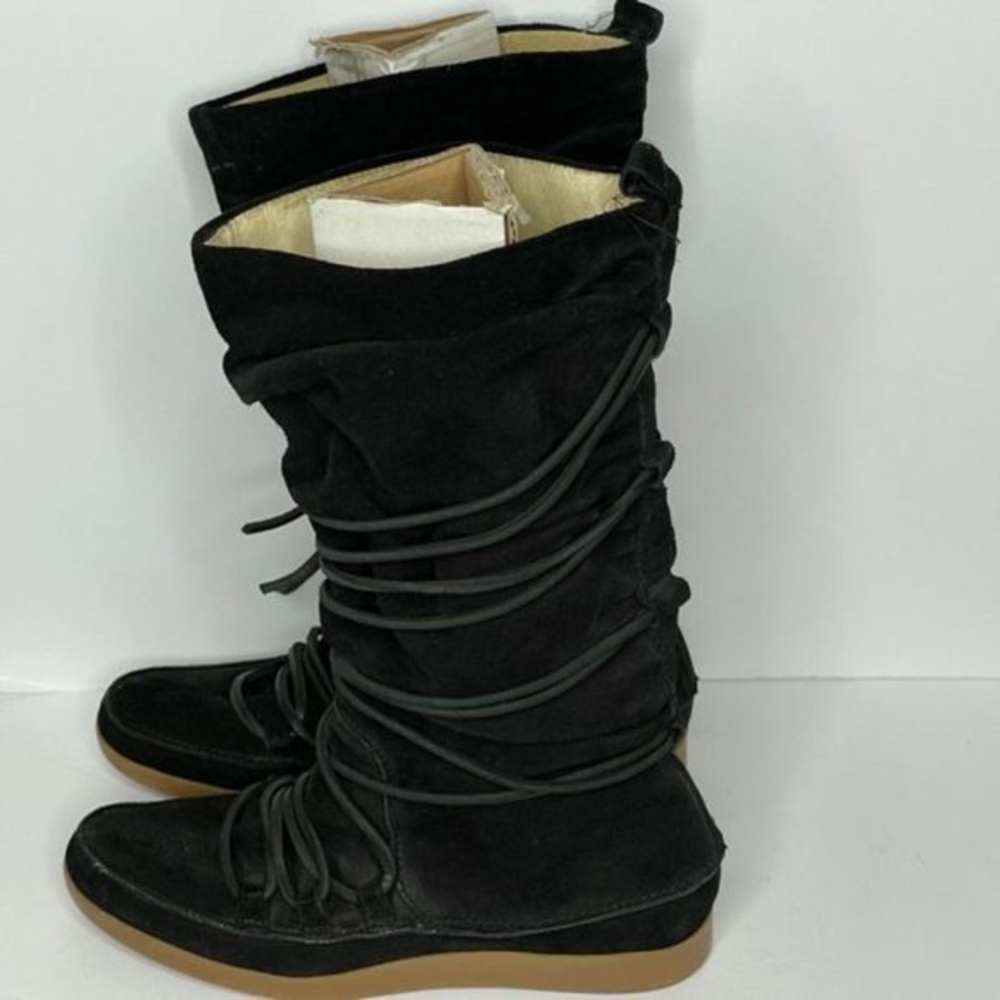 Michael Michael Kors Black‎ Scrunchie Boots New